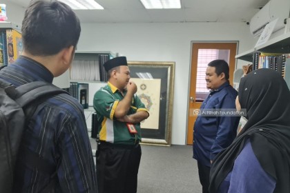 9. Akmal came with his teachers from GTC at the start of his internship